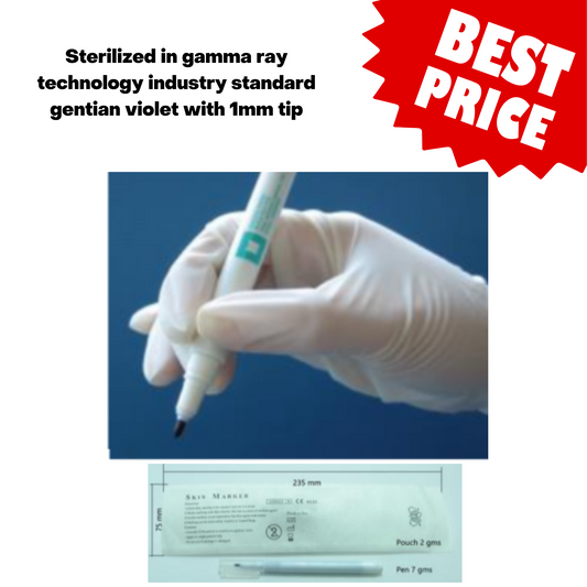 Disposable Pre-Sterilized Surgical Skin Marker - Single (Also sold as box of 25)