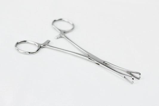 Mini Pennington Slotted Forceps with Lock