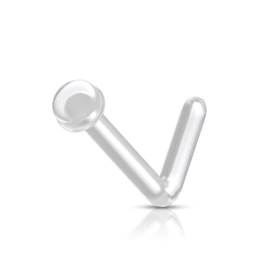 Acrylic L Bend Nostril Retainer