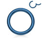 Surgical Steel Hinged Rings 16G - Coloured